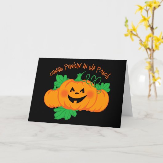 Leukste punkin' patch kaart (Gele Bloem)