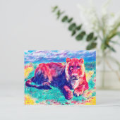 Leuness op Rest Briefkaart (Staand voorkant)