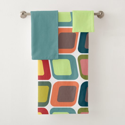 Leuning Rechthoekige doekset Bad Handdoek (Insitu)
