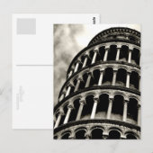 leuningtoren van pisa briefkaart (Voorkant / Achterkant)