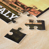  leuningtoren van Pisa - Italië Legpuzzel (Zijkant)