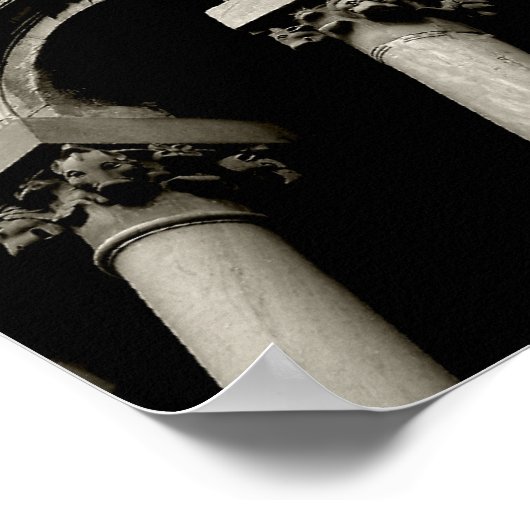 leuningtoren van pisa poster (Hoek)