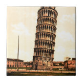  leuningtoren van Pisa Tegeltje (Voorkant)