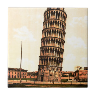 leuningtoren van Pisa Tegeltje