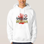 leunstoeldetective hoodie (Voorkant)