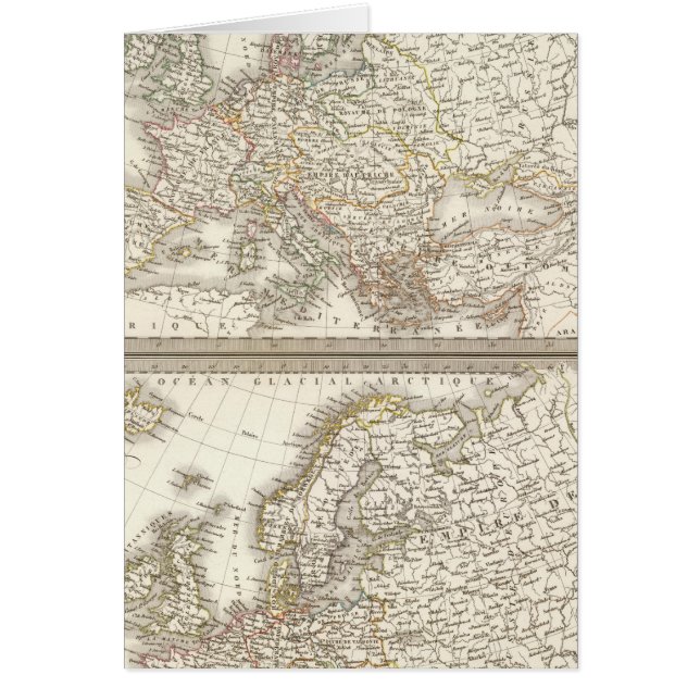 L'Europe 1789, 1813 (Voorkant)