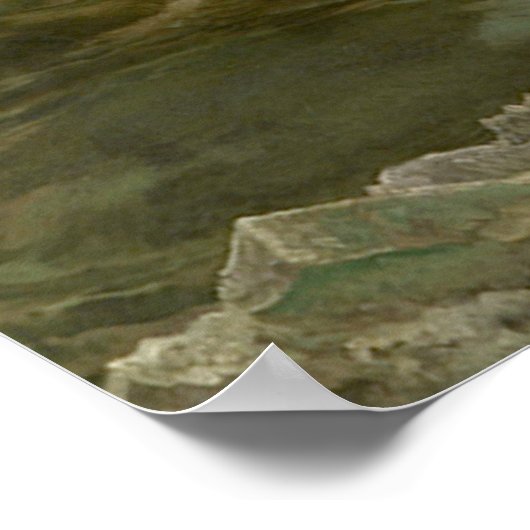 Leutze Washington Crossing Delaware Painting Poster (Hoek)