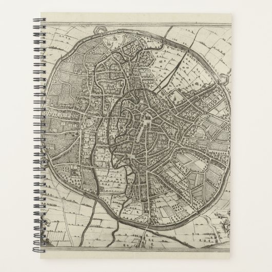 Leuvenplan | 1581 (graven) planner (Voorkant)