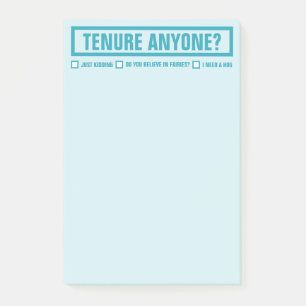 LEUZER IEMAND? 4x6 Post-it® Notes