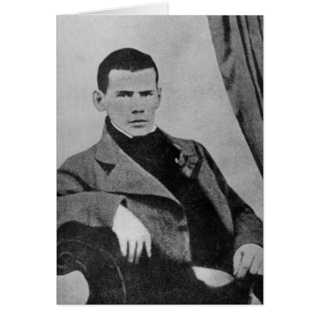 Lev Nikolaevich Tolstoy als student (Voorkant)