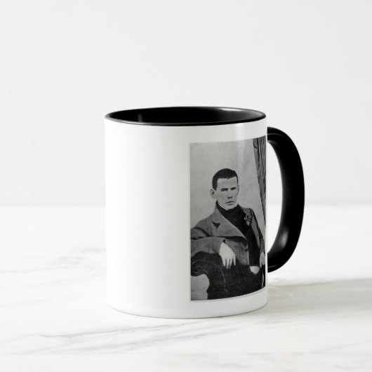 Lev Nikolaevich Tolstoy als student Mok (Voorkant rechts)