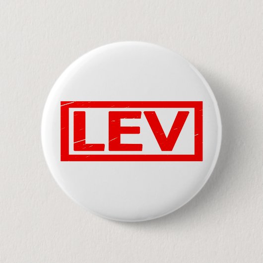 Lev Stamp Ronde Button 5,7 Cm (Voorkant)