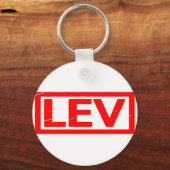 Lev Stamp Sleutelhanger (Voorkant)