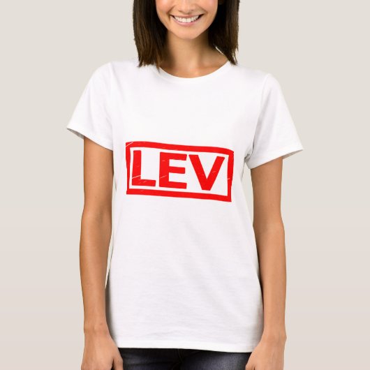 Lev Stamp T-shirt (Voorkant)