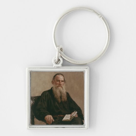 Lev Tolstoy 1887 Sleutelhanger (Voorkant)