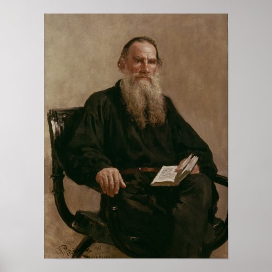 Lev Tolstoy Poster (Voorkant)