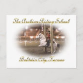 Levade met rider, Briefkaart (Voorkant)