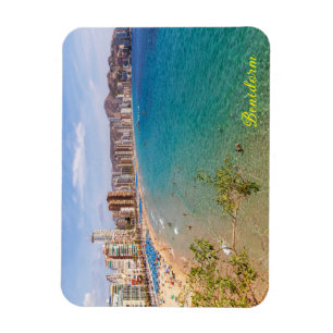 Levant Beach, Benidorm, Costa Blanca, Spanje Magneet