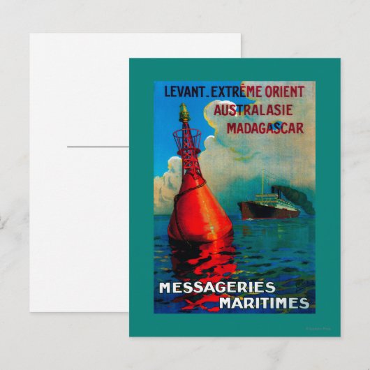 Levant Extreme Orient  PosterEurope Briefkaart (Voorkant / Achterkant)