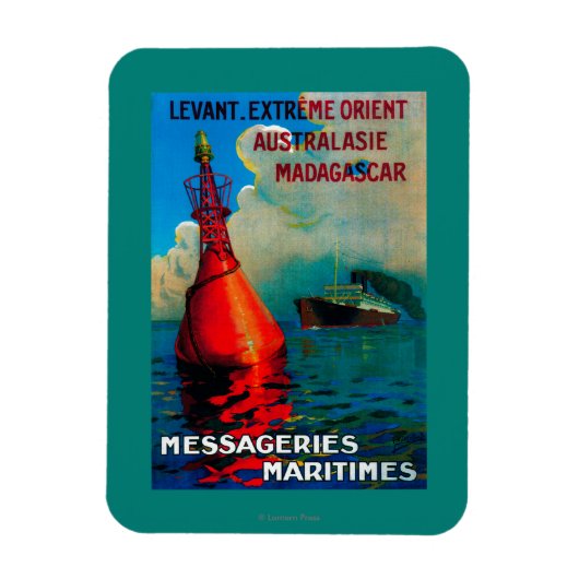 Levant Extreme Orient  PosterEurope Magneet (Verticaal)