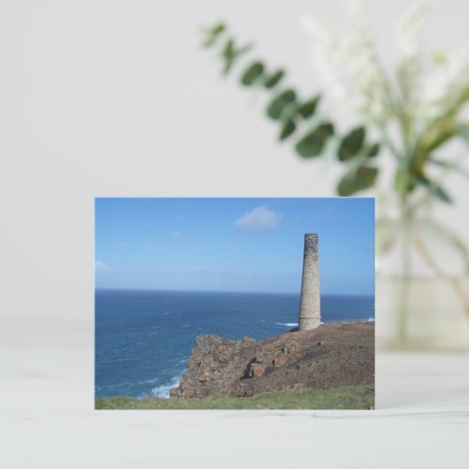 Levant Mine Cornwall Briefkaart (Staand voorkant)