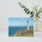 Levant Mine Cornwall England Poldark Location Briefkaart (Staand voorkant)