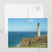 Levant Mine Cornwall England Poldark Location Briefkaart (Voorkant / Achterkant)