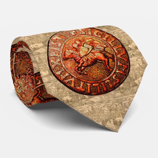 Levant Templar Stropdas (Opgerold)