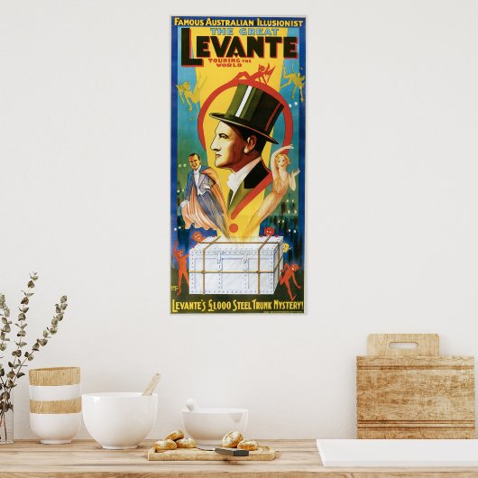 Levante ~ De Grote Magische Wet Poster (Keuken)