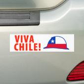 Leve Chili! Bumpersticker (Op auto)