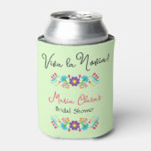 Leve de Bruid Mexicaans Afscheid Feest Bruidsmeisj Blikjeskoeler (Blikje Voorkant)