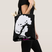 "Leve de Kinks" Print-All-Over-Totebag Tote Bag (Dichtbij)