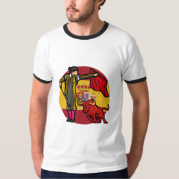 Leve de stierenren t-shirt