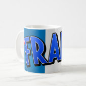 Leve Frankrijk! Koffiemok (Voorkant links)
