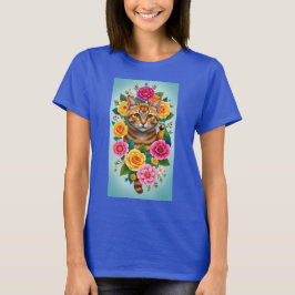 LEVE HET LEVEN TIJGERKAT T-SHIRT