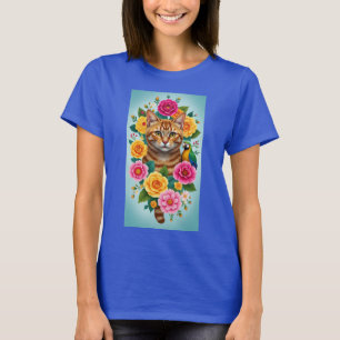 LEVE HET LEVEN TIJGERKAT T-SHIRT