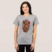 LEVE HET LEVEN Tri-Blend SHIRT (Voorkant volledig)