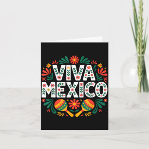 Leve Mexico kleurrijk volks kunst Mexicaanse onafh Kaart