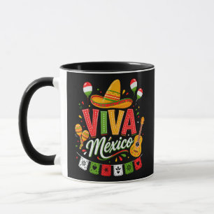 Leve Mexico Mexicaanse Hoed Maracas Mok