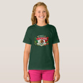 Leve Mexico Patriottische Typografie T-Shirt | Mex (Voorkant volledig)