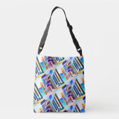 ¡Leve Puerto Rico! Crossbody Tas (Achterkant)