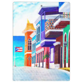 ¡Leve Puerto Rico! Klembord (Achterkant)