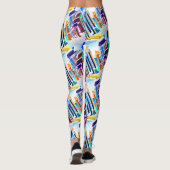 ¡Leve Puerto Rico! Leggings (Achterkant)