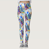 ¡Leve Puerto Rico! Leggings (Voorkant)