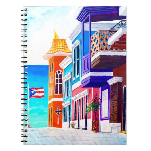 ¡Leve Puerto Rico! Notitieboek (Voorkant)