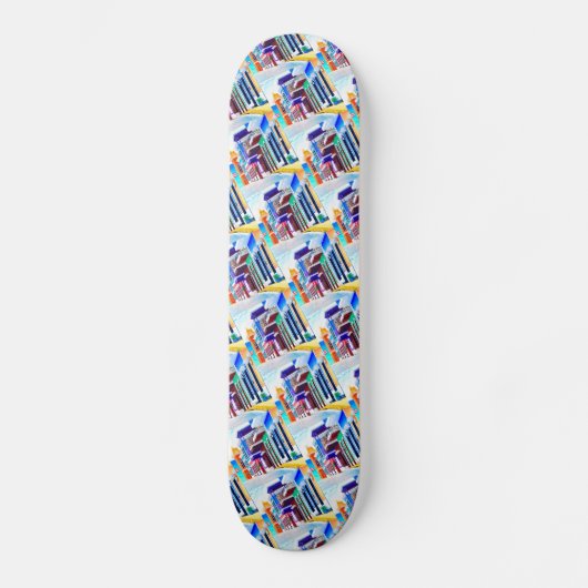 ¡Leve Puerto Rico! Persoonlijk Skateboard (Voorkant)