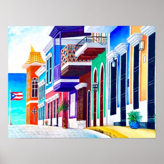 ¡Leve Puerto Rico! Poster (Voorkant)