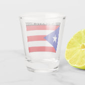 LEVE PUERTO RICO SHOT GLAS (Achterkant)