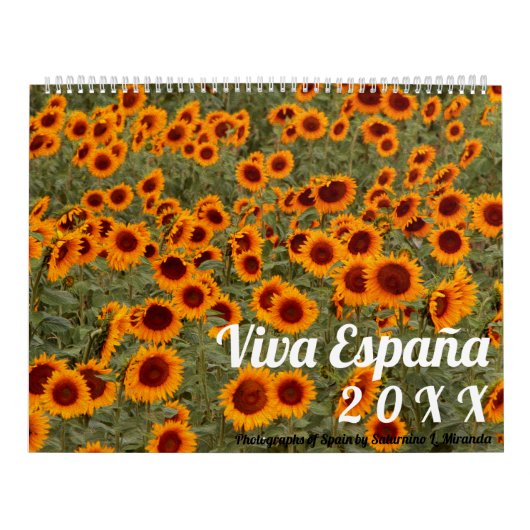Leve Spanje! Kalender (Hoes)