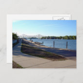 Levee - Winona, MN Briefkaart (Voorkant / Achterkant)